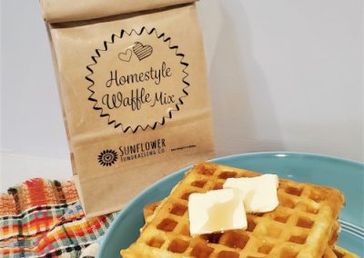 Homestyle Waffle Mix Sunflower Fundraising Company